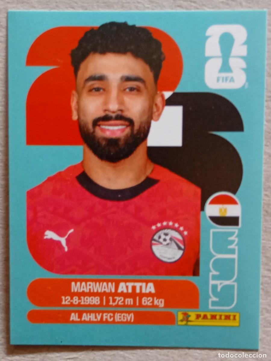 Trading cards: Figurina Panini 2026 Cromo World Cup Usa Mundial 2026 Marwan Attia Egypt n EGY 10