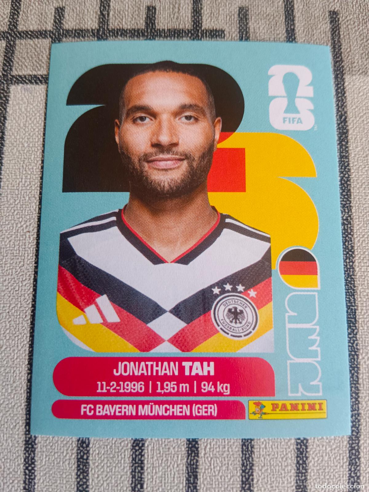 Trading cards: MUNDIAL 2026 ESTADOS UNIDOS USA MEXICO MEJICO CANADA GER 3 GER3 JONATHAN TAH ALEMANIA FIFA