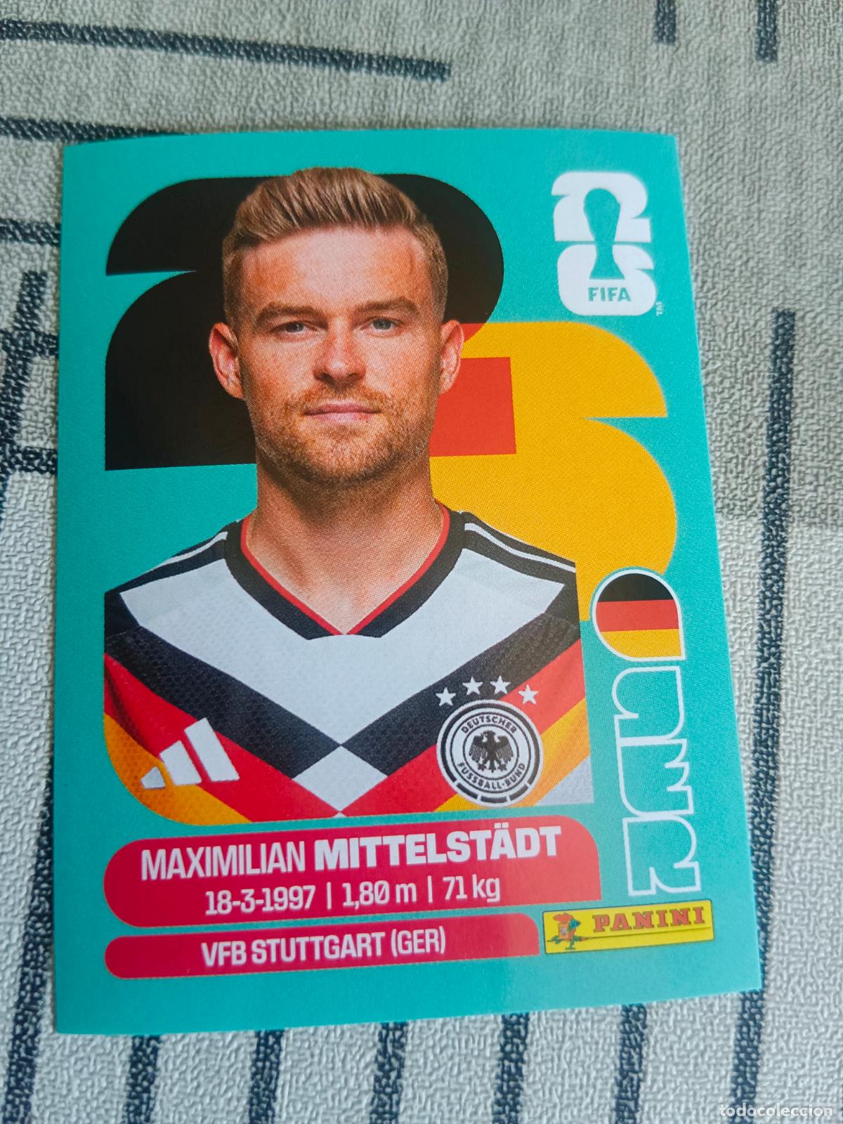 Trading cards: MUNDIAL 2026 ESTADOS UNIDOS USA MEXICO MEJICO CANADA GER 9 GER9 MITTELSTADT ALEMANIA FIFA