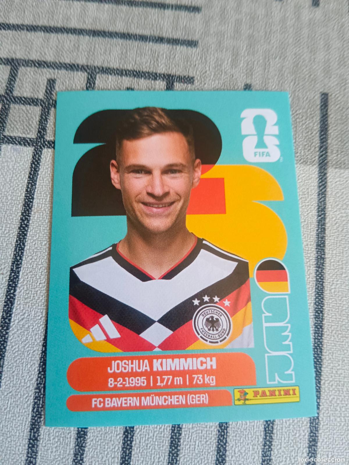 Trading cards: MUNDIAL 2026 ESTADOS UNIDOS USA MEXICO MEJICO CANADA GER 10 GER10 JOSHUA KIMMICH ALEMANIA FIFA