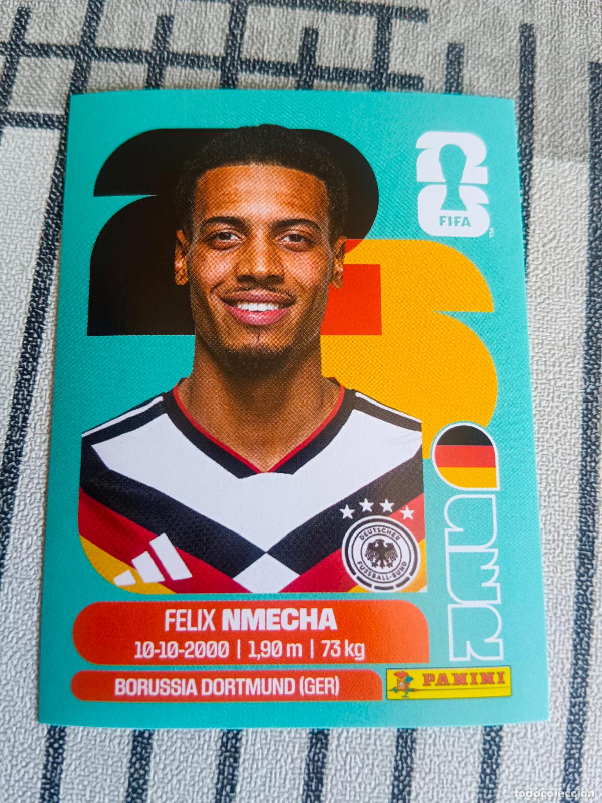Trading cards: MUNDIAL 2026 ESTADOS UNIDOS USA MEXICO MEJICO CANADA GER 12 GER12 FELIX NMECHA ALEMANIA FIFA