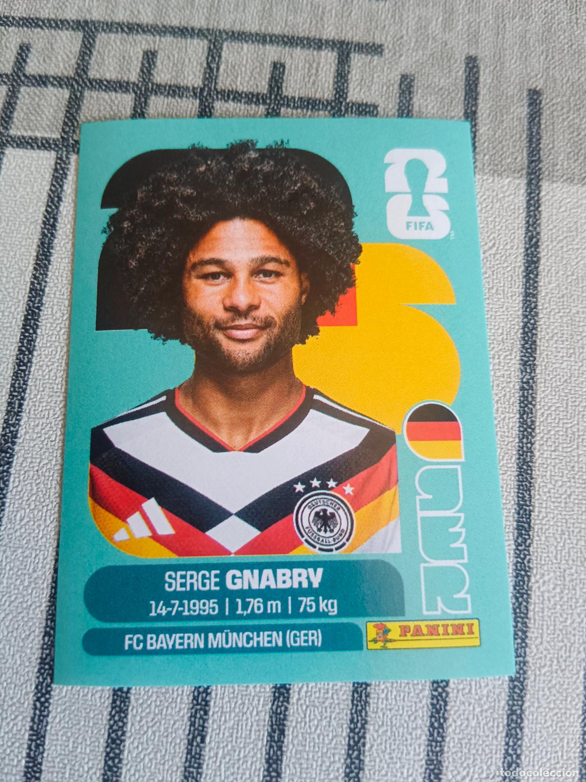 Trading cards: MUNDIAL 2026 ESTADOS UNIDOS USA MEXICO MEJICO CANADA GER 16 GER16 SERGE GNABRY ALEMANIA FIFA