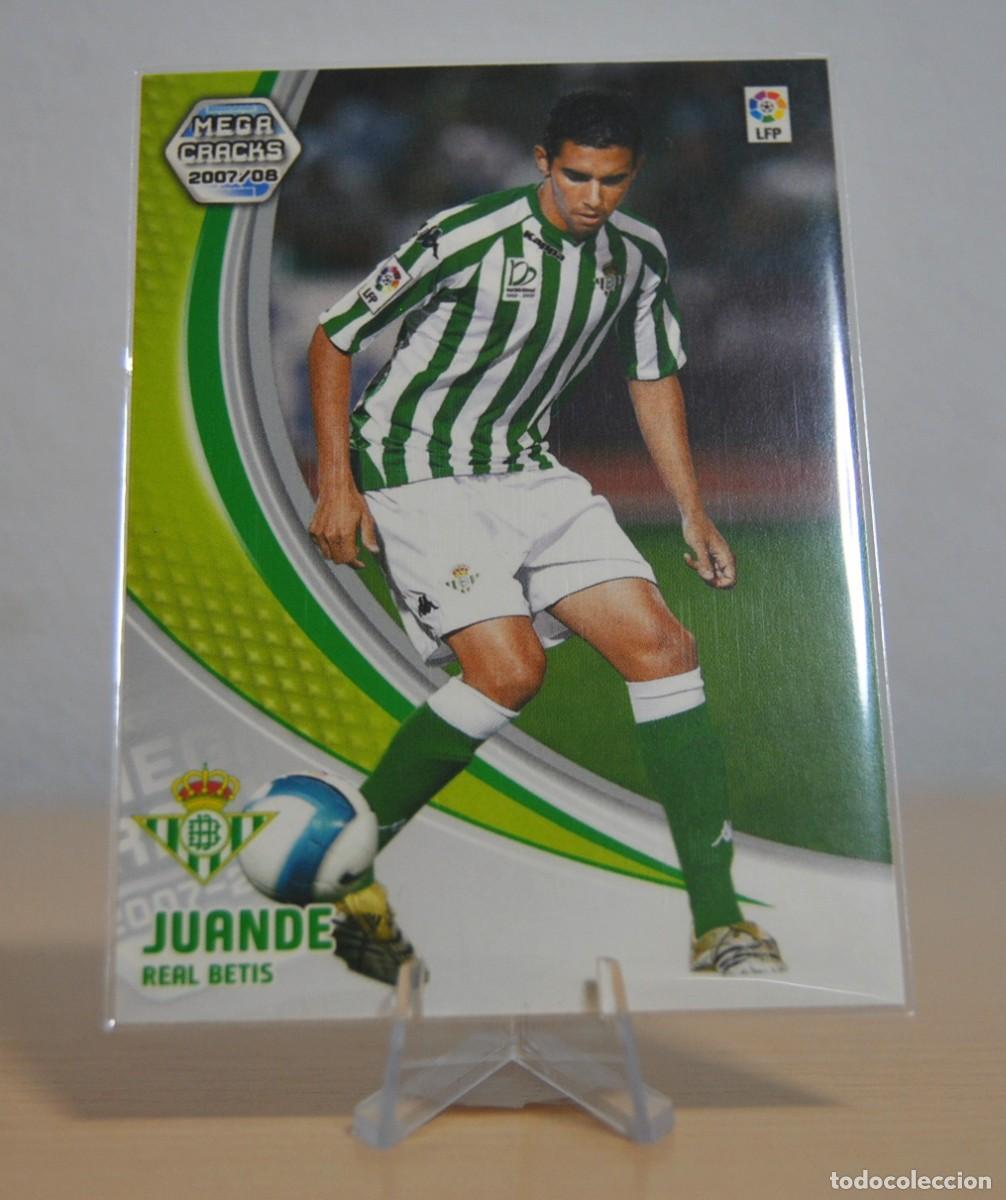 Trading cards: Juande, n&ordm;82BIS (Betis). Colecci&oacute;n Cromos MegaCracks 2007-2008. Panini. Nuevo fichaje.
