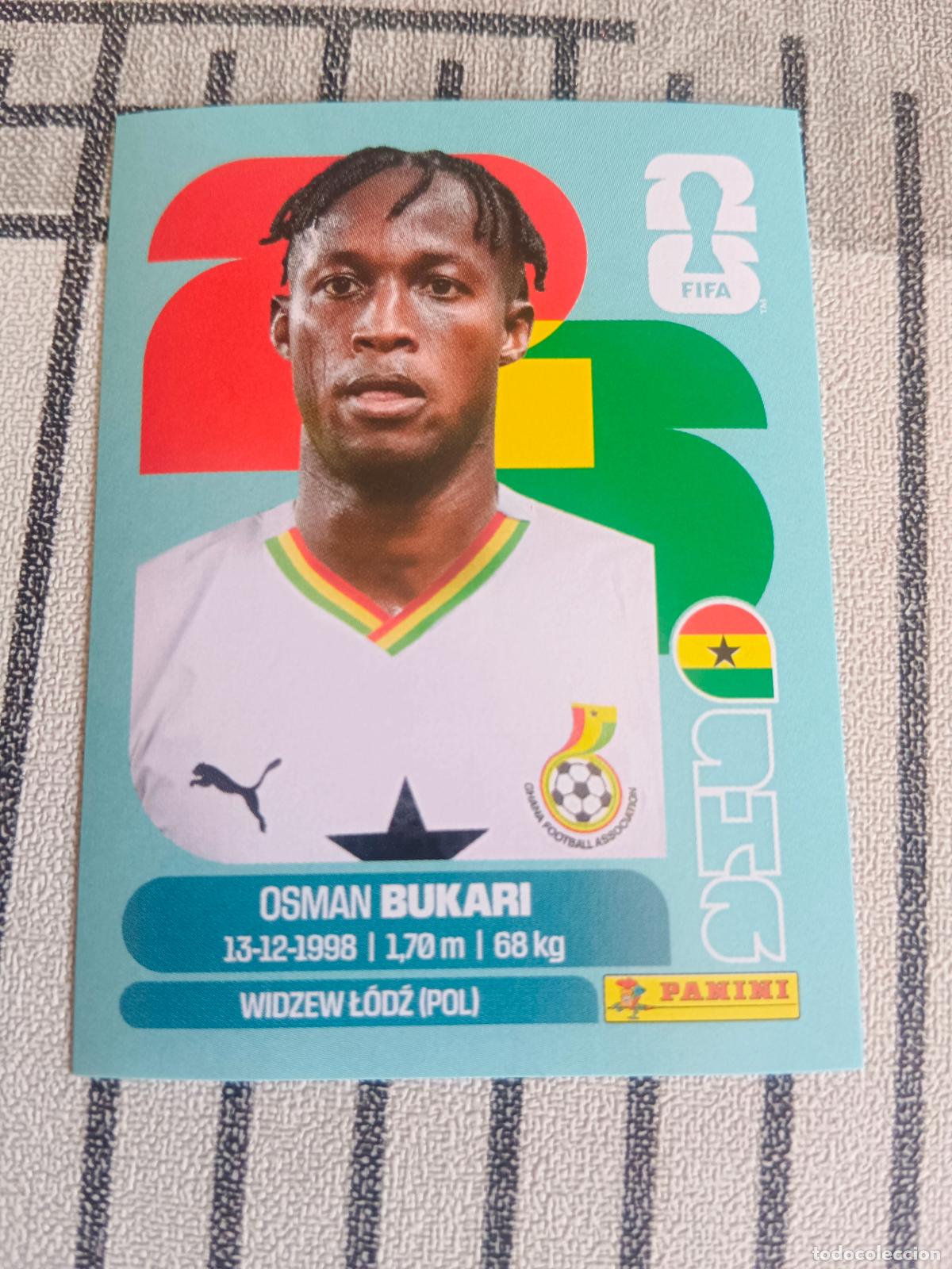 Figurine Collezionabili: MUNDIAL 2026 ESTADOS UNIDOS USA MEXICO MEJICO CANADA GHA 19 GHA19 OSMAN BUKARI GHANA FIFA