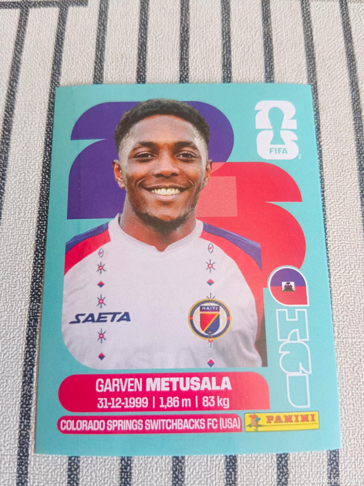 Trading cards: MUNDIAL 2026 ESTADOS UNIDOS USA MEXICO MEJICO CANADA HAI 8 HAI8 GARVEN METUSALA HAITI FIFA