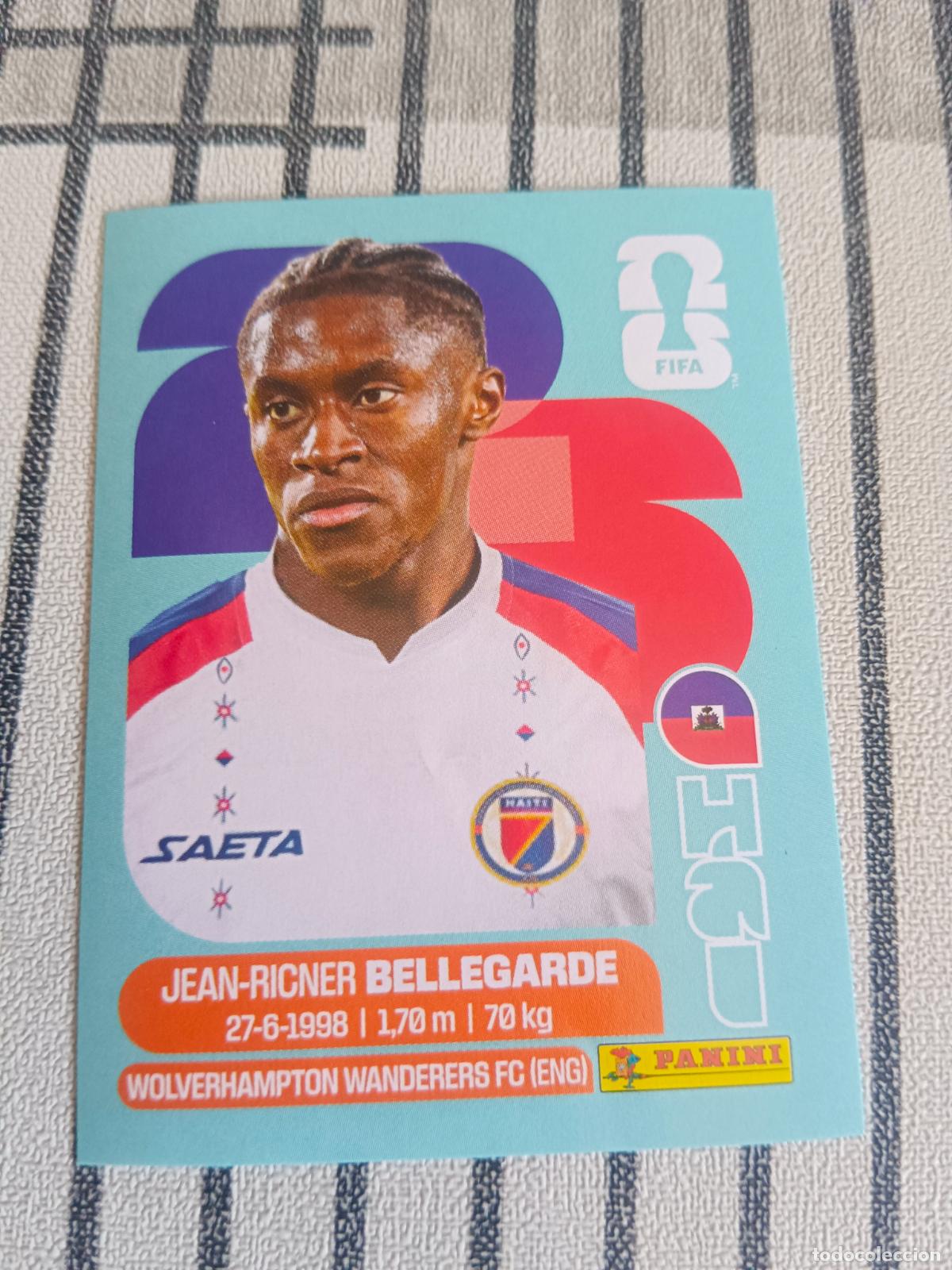 Trading cards: MUNDIAL 2026 ESTADOS UNIDOS USA MEXICO MEJICO CANADA HAI 12 HAI12 BELLEGARDE HAITI FIFA
