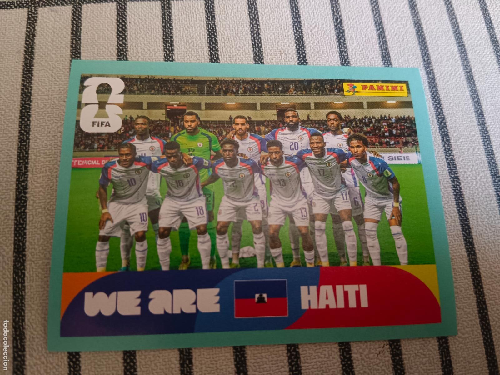 Trading cards: MUNDIAL 2026 ESTADOS UNIDOS USA MEXICO MEJICO CANADA HAI 13 HAI13 ALINEACION HAITI FIFA