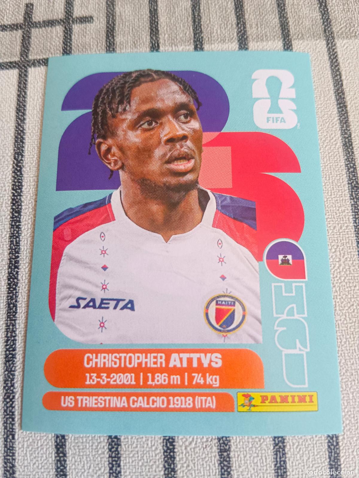 Trading cards: MUNDIAL 2026 ESTADOS UNIDOS USA MEXICO MEJICO CANADA HAI 14 HAI14 ATTYS HAITI FIFA