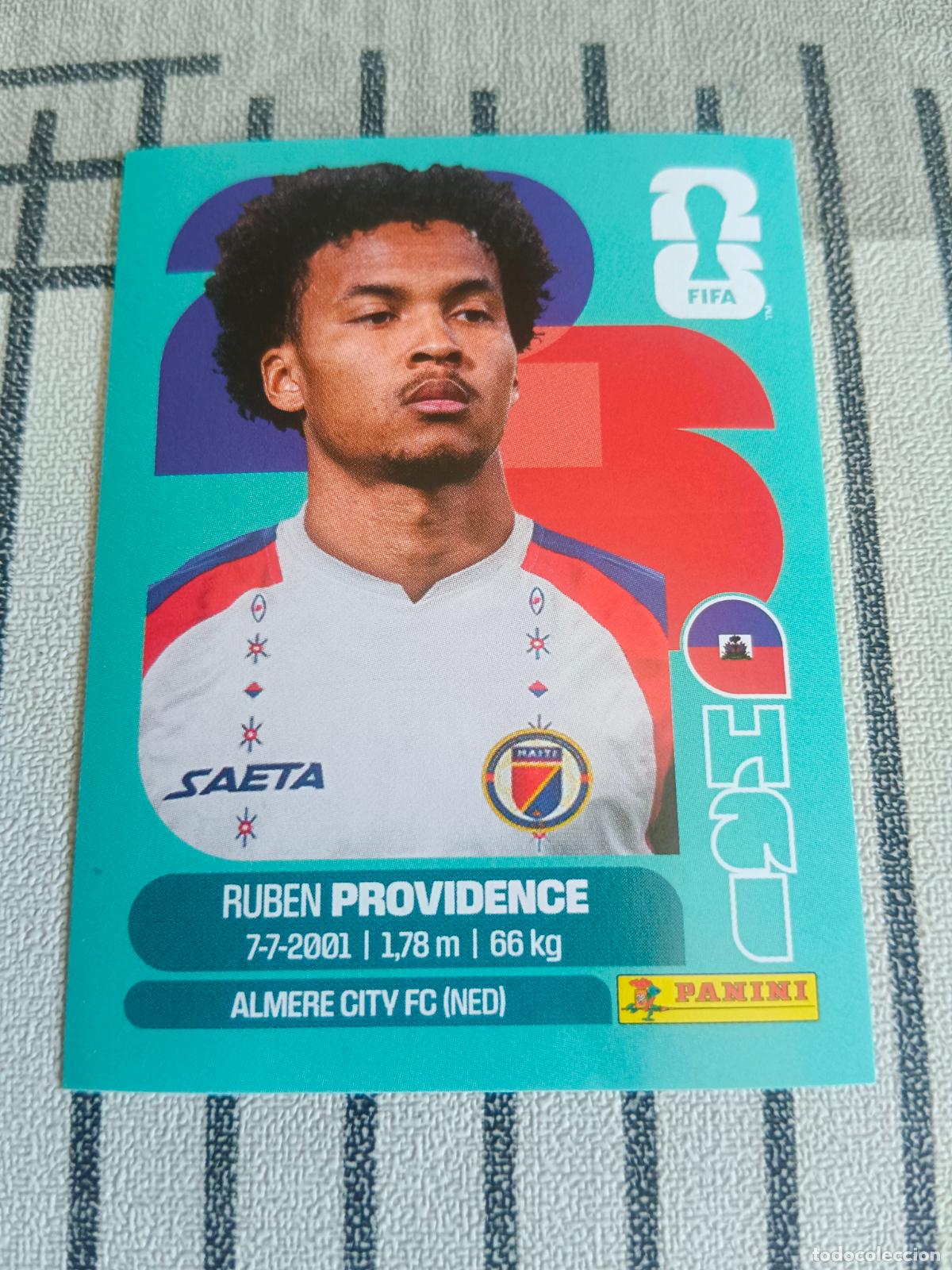 Trading cards: MUNDIAL 2026 ESTADOS UNIDOS USA MEXICO MEJICO CANADA HAI 17 HAI17 RUBEN PROVIDENCE HAITI FIFA