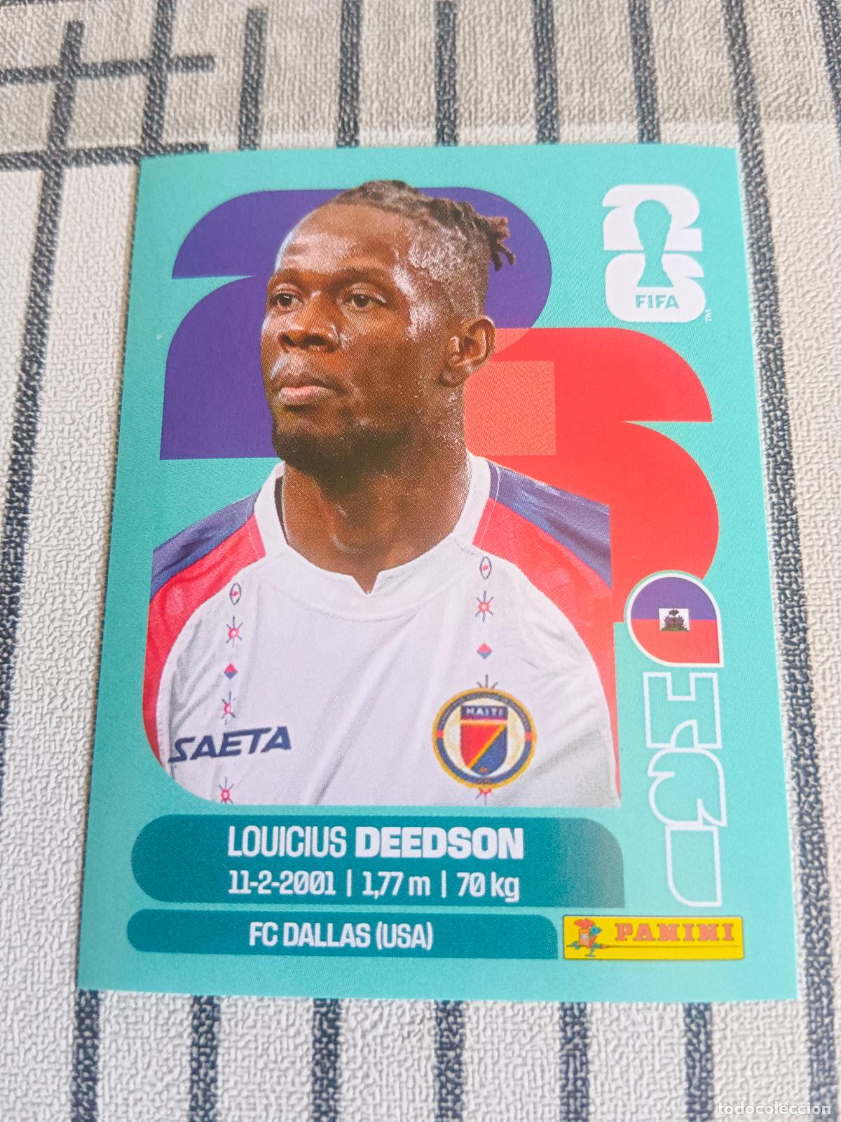 Trading cards: MUNDIAL 2026 ESTADOS UNIDOS USA MEXICO MEJICO CANADA HAI 19 HAI19 LOUICIUS DEEDSON HAITI FIFA