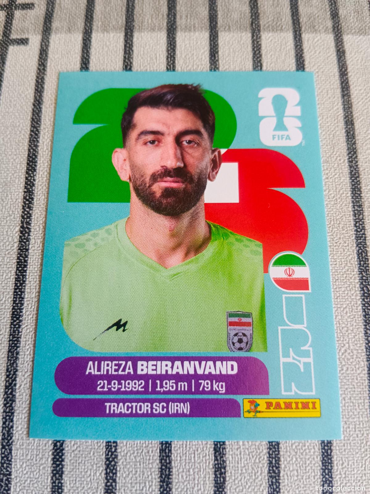 Trading cards: MUNDIAL 2026 ESTADOS UNIDOS USA MEXICO MEJICO CANADA IRN 2 IRN2 BEIRANVAND IRAN FIFA