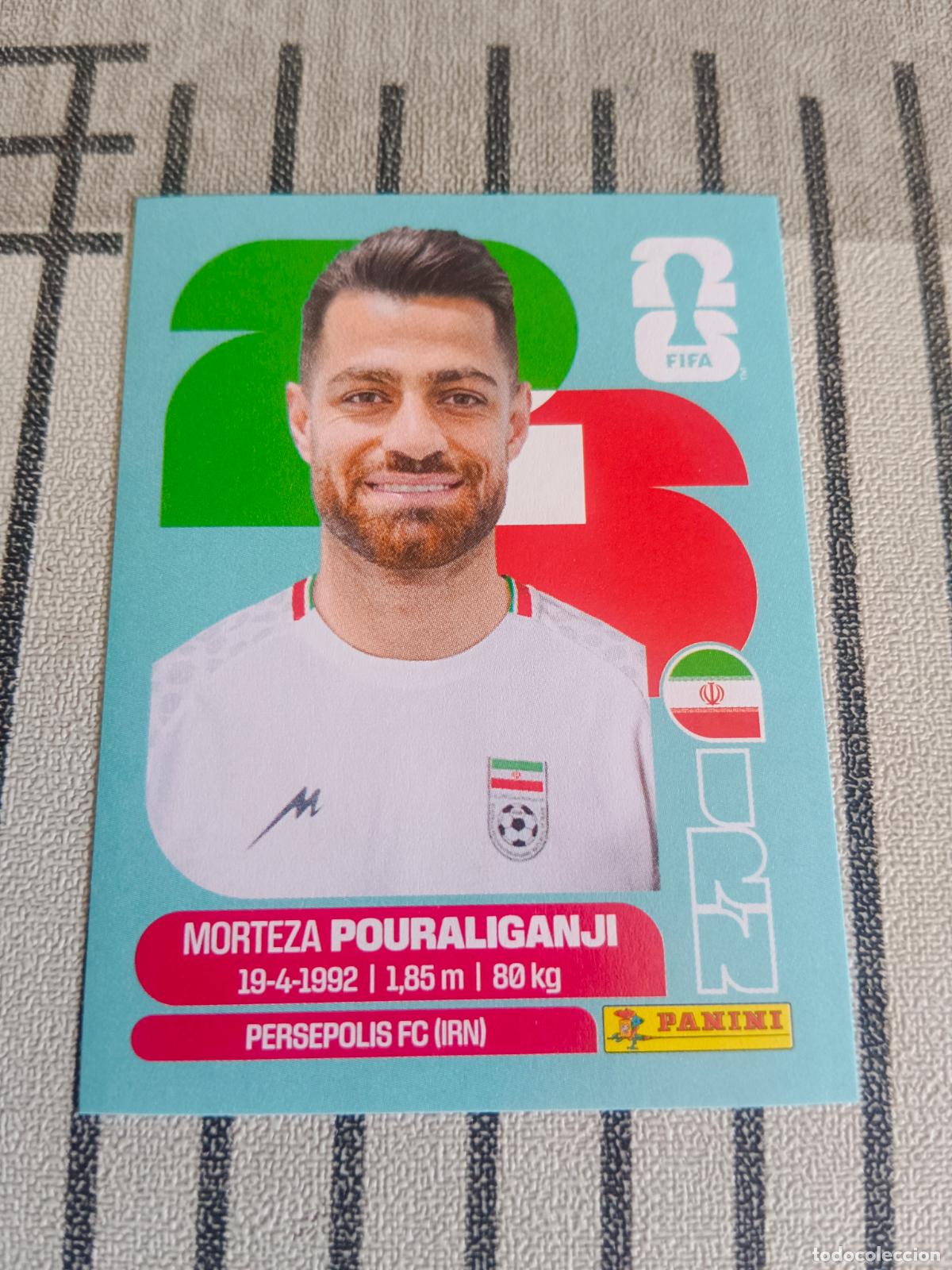 Trading cards: MUNDIAL 2026 ESTADOS UNIDOS USA MEXICO MEJICO CANADA IRN 3 IRN3 POURALIGANJI IRAN FIFA