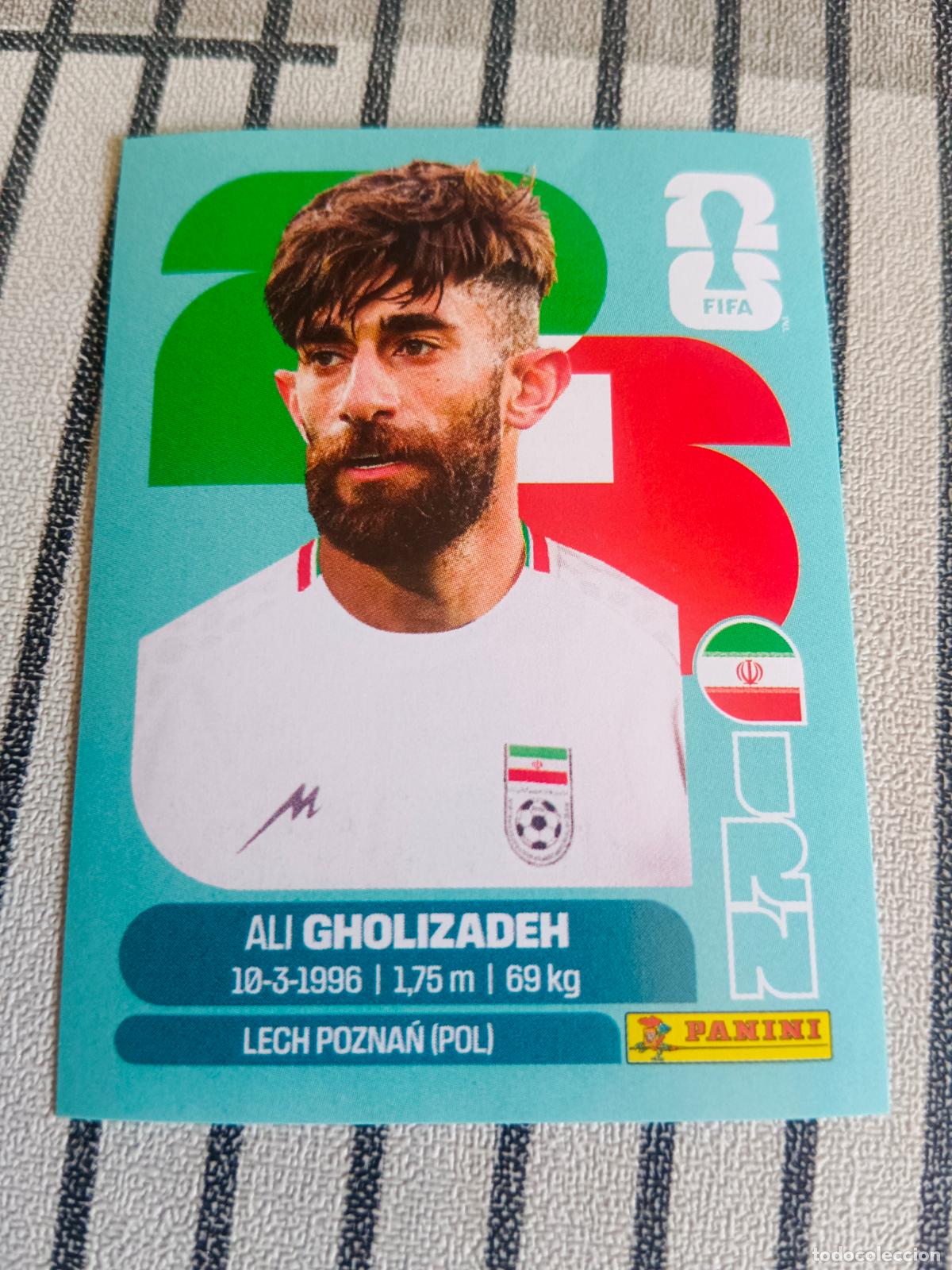 Trading cards: MUNDIAL 2026 ESTADOS UNIDOS USA MEXICO MEJICO CANADA IRN 20 IRN20 ALI GHOLIZADEH IRAN FIFA