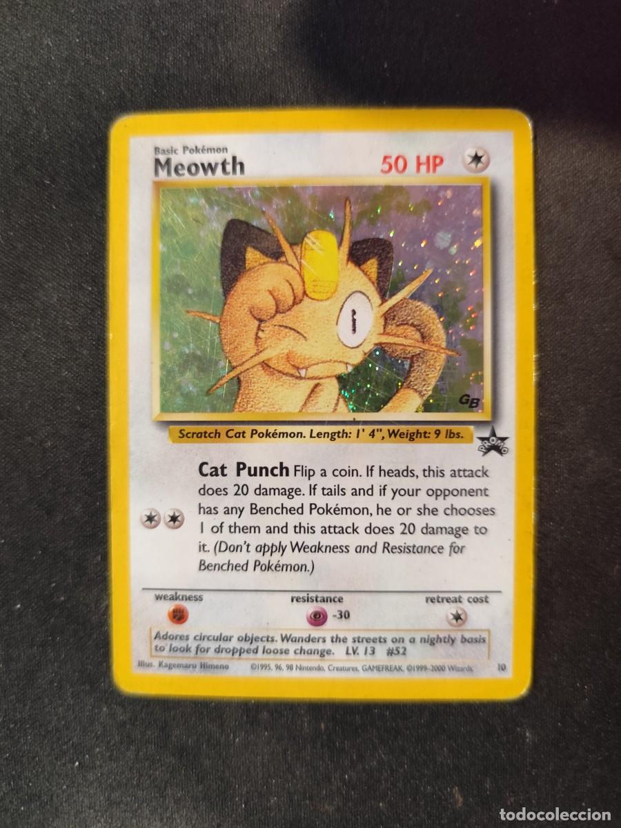Cartas Colecion&aacute;veis: POKEMON Meowth 50 - 10 - A&ntilde;o 1999/2000 - Trading Card / Trading Cards