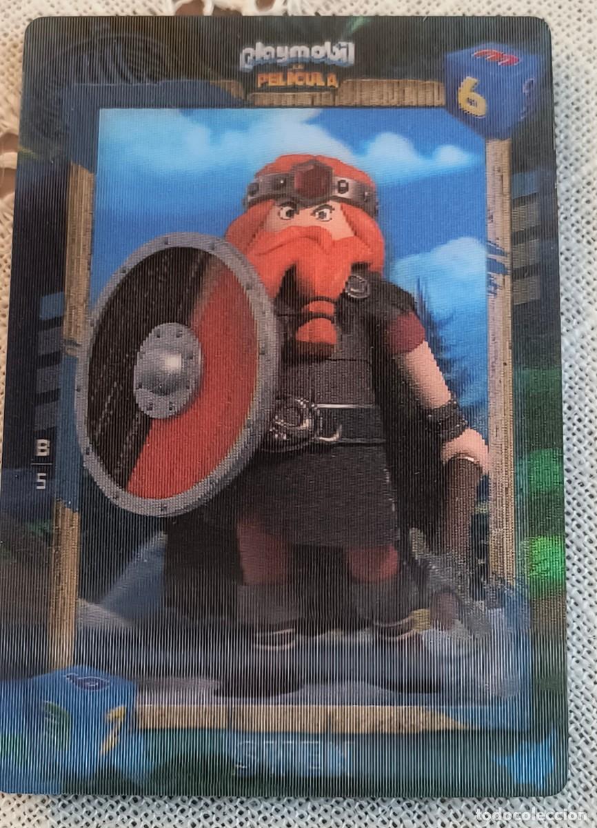 Trading cards: CARTA 3D | SVEN / PLAYMOBIL LA PEL&Iacute;CULA