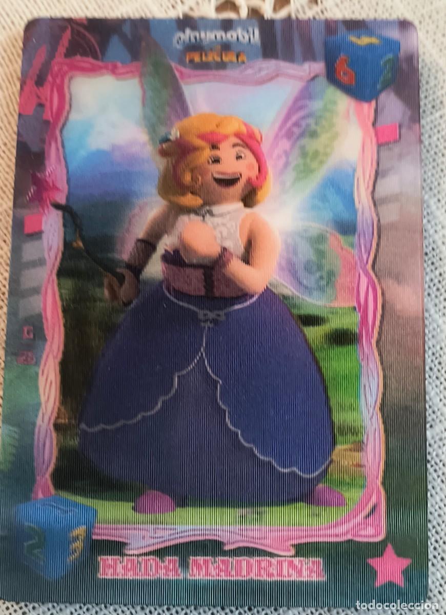 Trading cards: CARTA 3D | HADA MADRINA / PLAYMOBIL LA PEL&Iacute;CULA