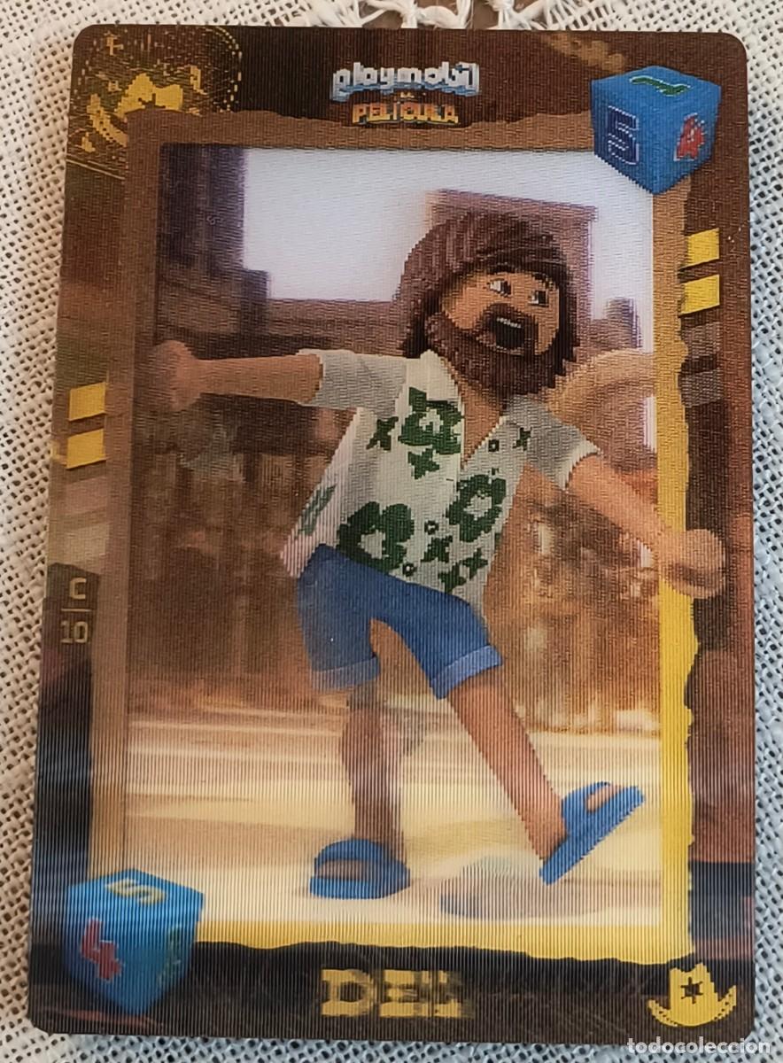 Sammelkarten: CARTA 3D | DEL / PLAYMOBIL LA PEL&Iacute;CULA