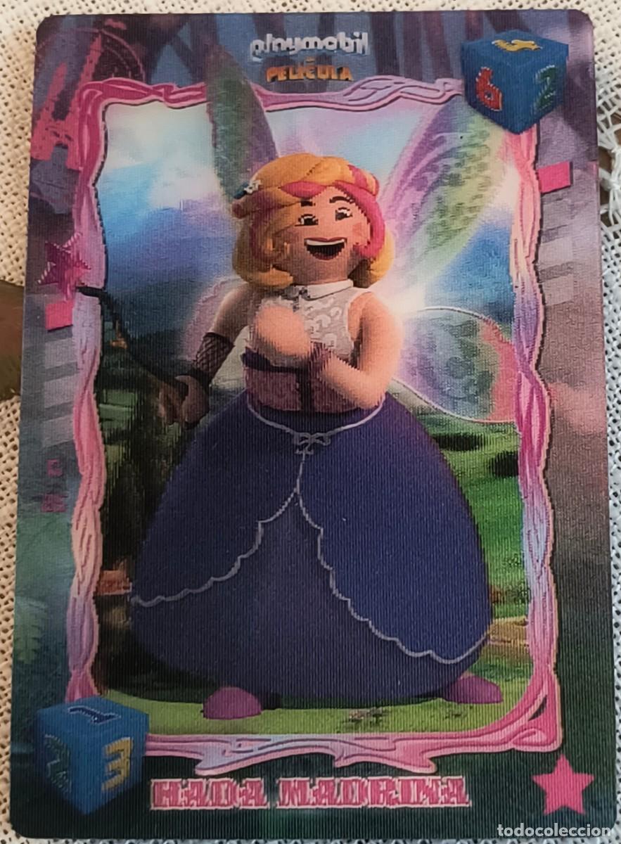 Trading cards: CARTA 3D | HADA MADRINA / PLAYMOBIL LA PEL&Iacute;CULA