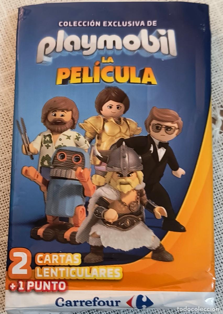 Trading cards: SOBRE DE LAS CARTAS PLAYMOBIL LA PEL&Iacute;CULA