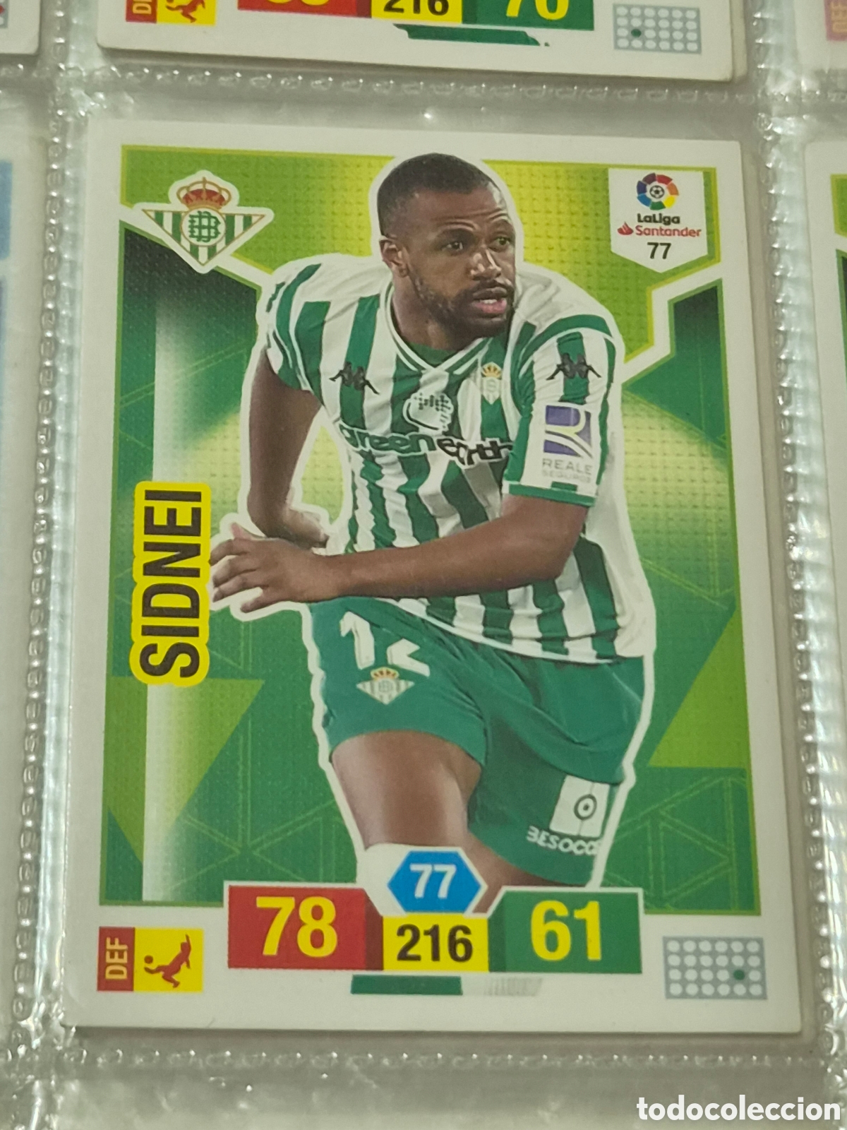 Trading cards: 77 - SIDNEI. BETIS ADRENALYN 2018-2019