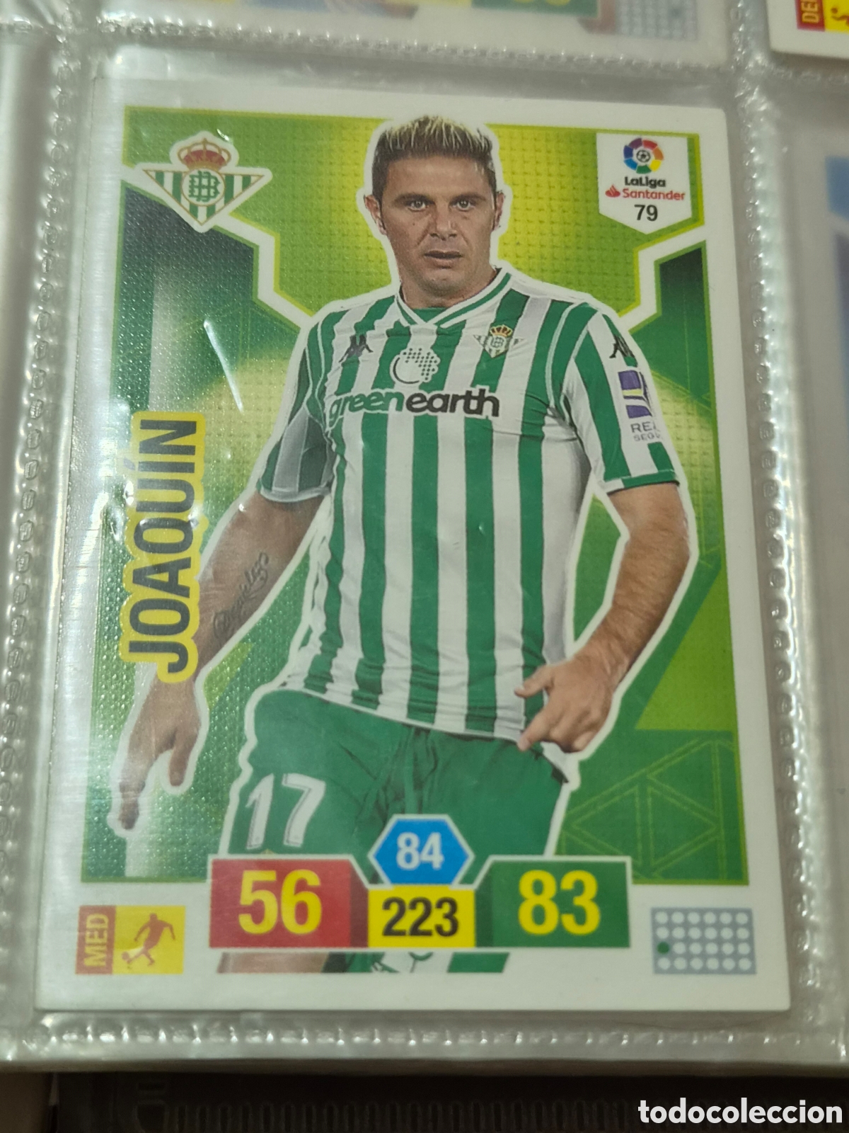 Trading cards: 79 - JOAQU&Iacute;N, BETIS ADRENALYN 2018-2019