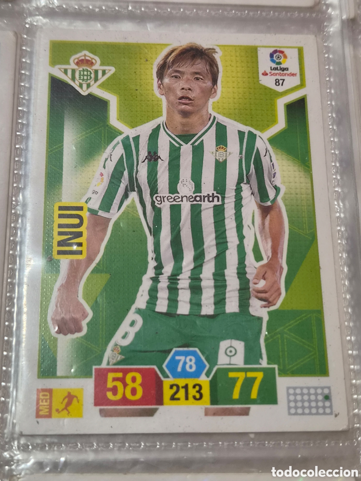 Trading cards: 87 - INUI, BETIS ADRENALYN 2018-2019
