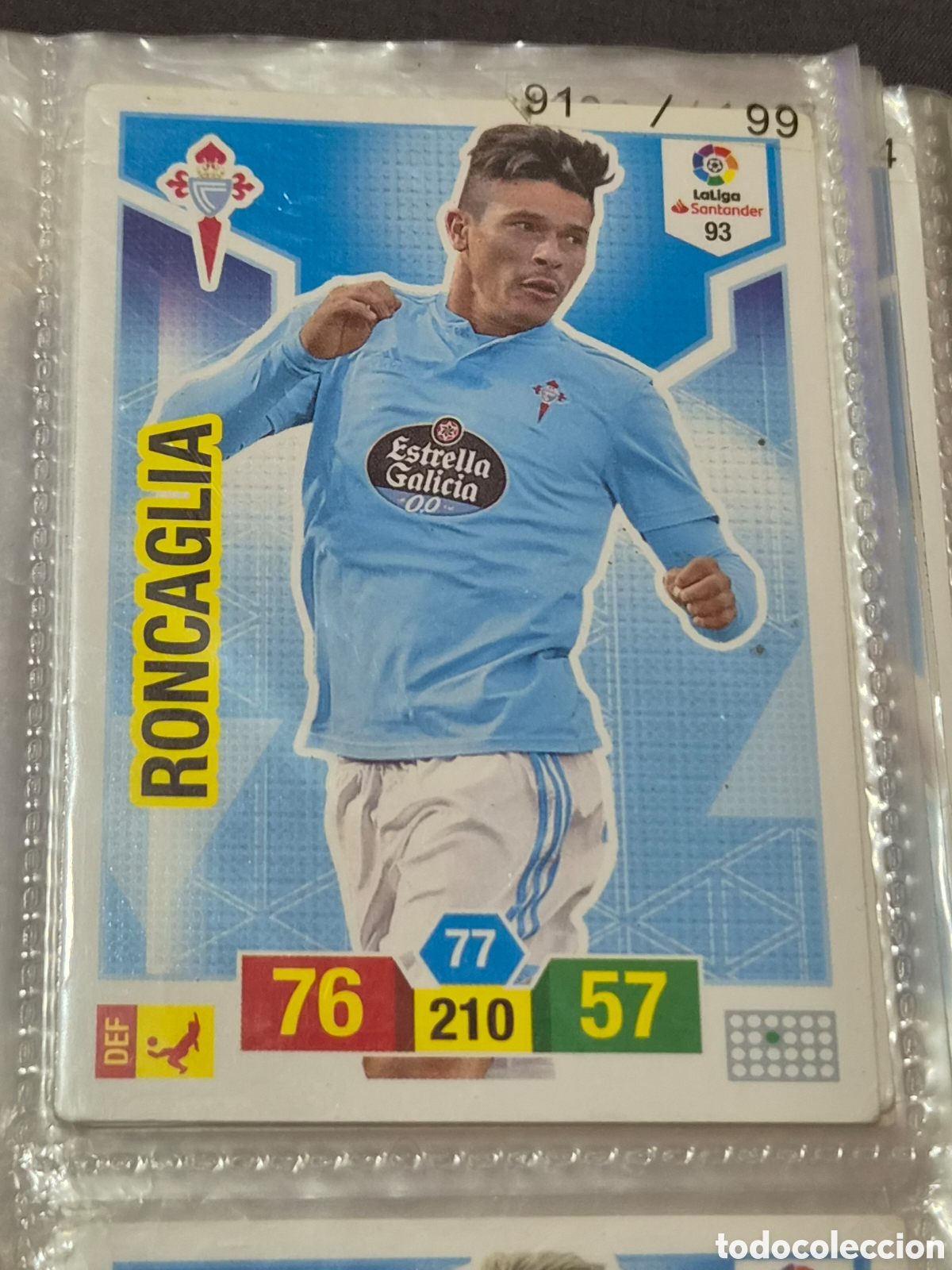 Trading cards: 93 - RONCAGLIA , CELTA ADRENALYN 2018-2019