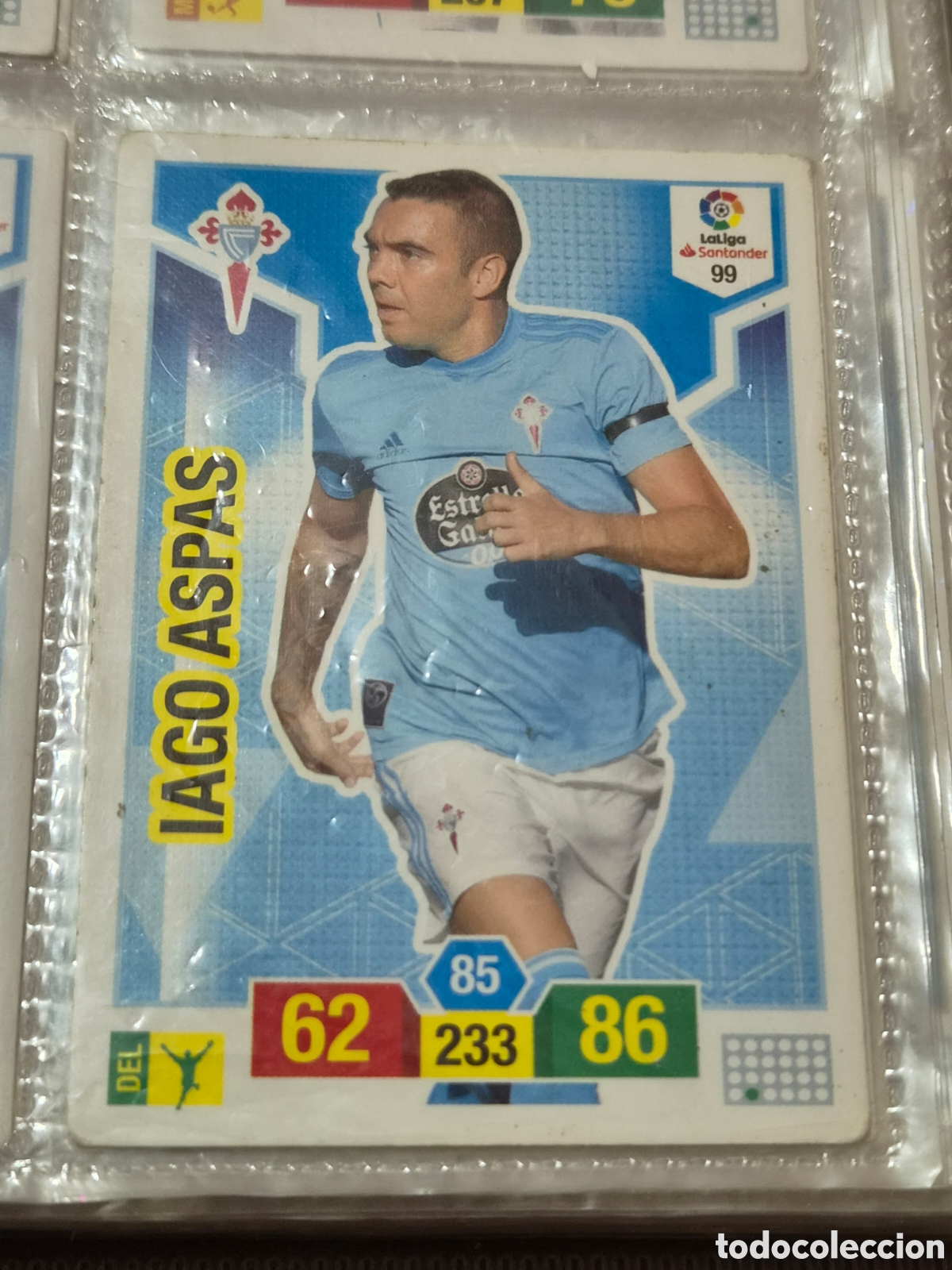 Trading cards: 99 - IAGO ASPAS, CELTA ADRENALYN 2018-2019