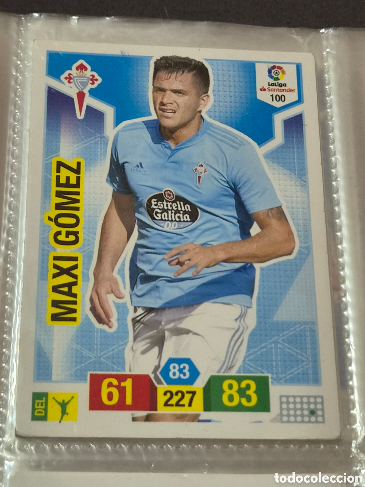 Trading cards: 100 - MAXI GOMEZ, CELTA ADRENALYN 2018-2019