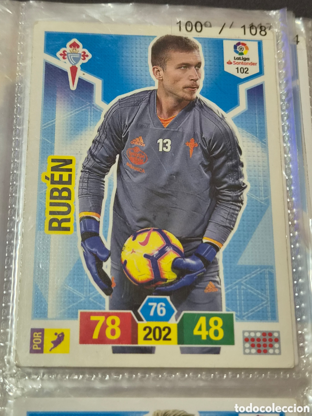 Trading cards: 102 - RUBEN, CELTA ADRENALYN 2018-2019