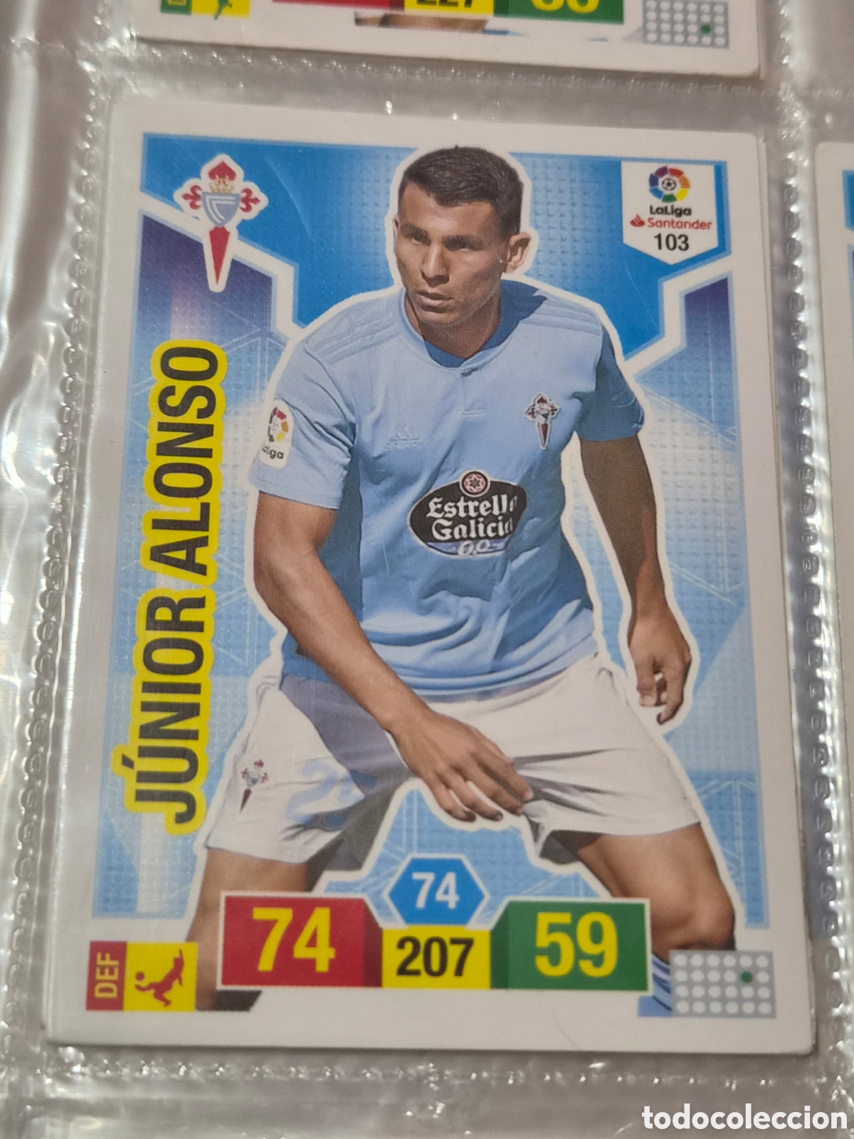 Trading cards: 103 - JUNIOR ALONSO, CELTA ADRENALYN 2018-2019