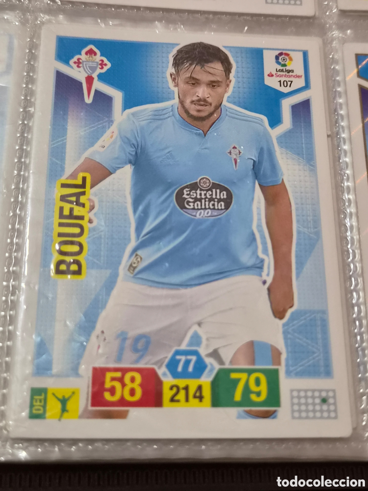 Trading cards: 107 - BOUFAL , CELTA ADRENALYN 2018-2019
