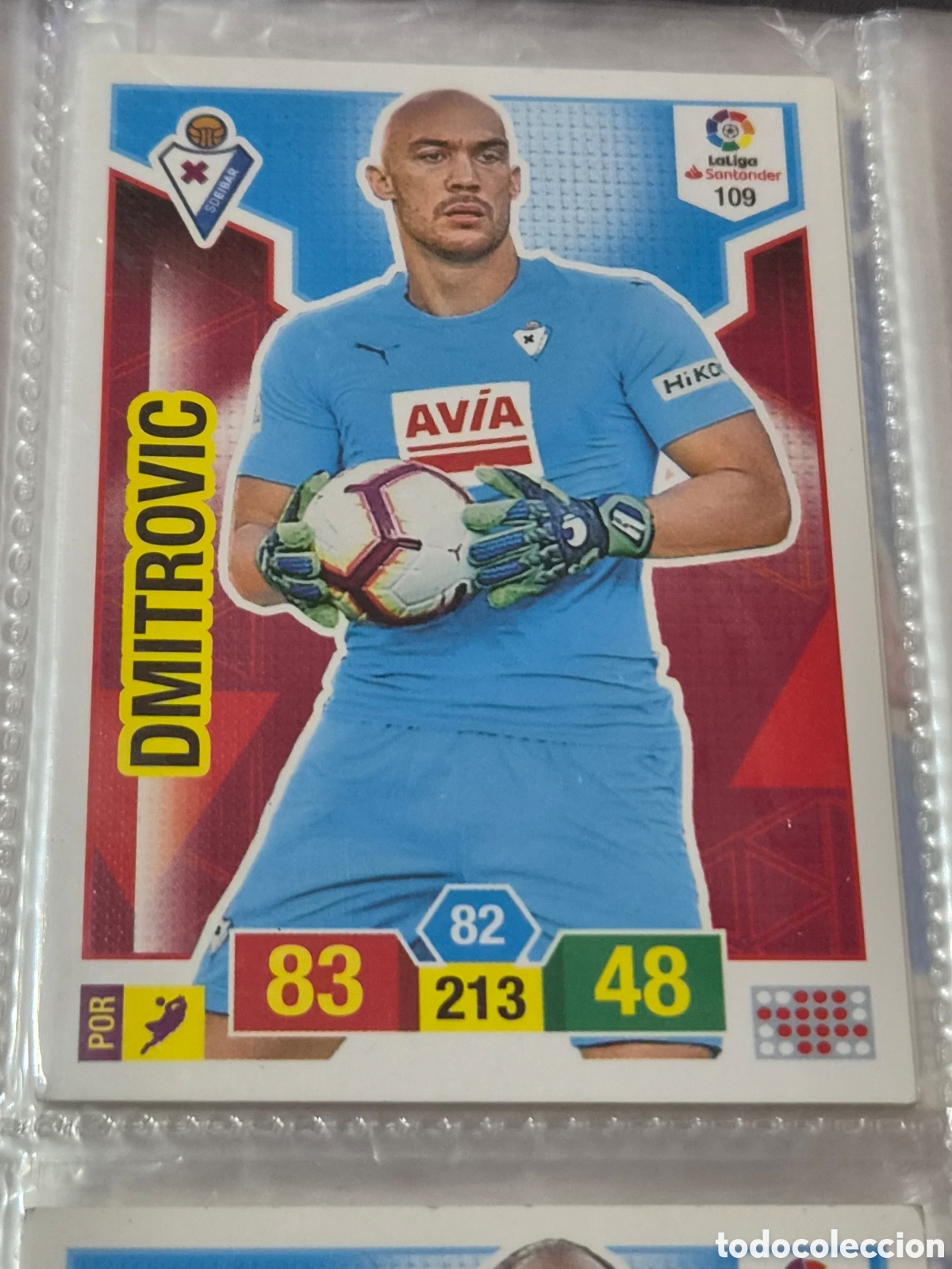 Trading cards: 109 - DMITROVIC, EIBAR ADRENALYN 2018-2019 - Foto 1