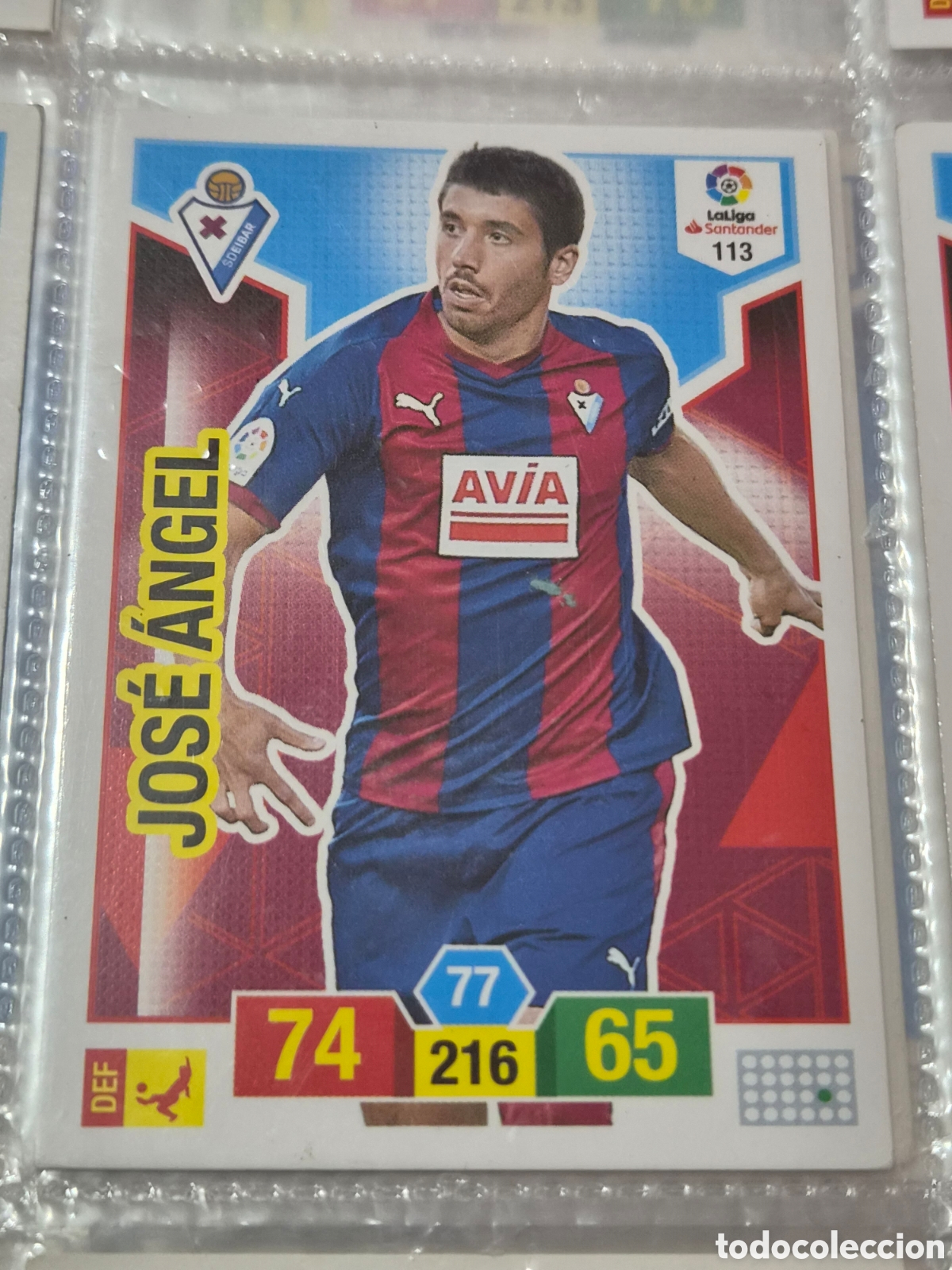 Trading cards: 113 - JOSE ANGEL, EIBAR ADRENALYN 2018-2019