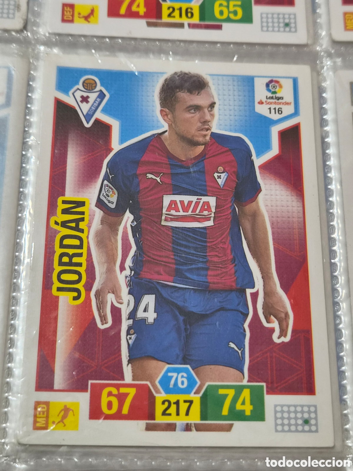 Trading cards: 116 - JORDAN , EIBAR ADRENALYN 2018-2019 - Foto 1