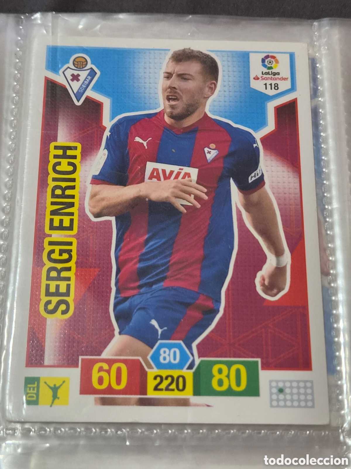 Trading cards: 118 - SERGI ENRICH, EIBAR ADRENALYN 2018-2019