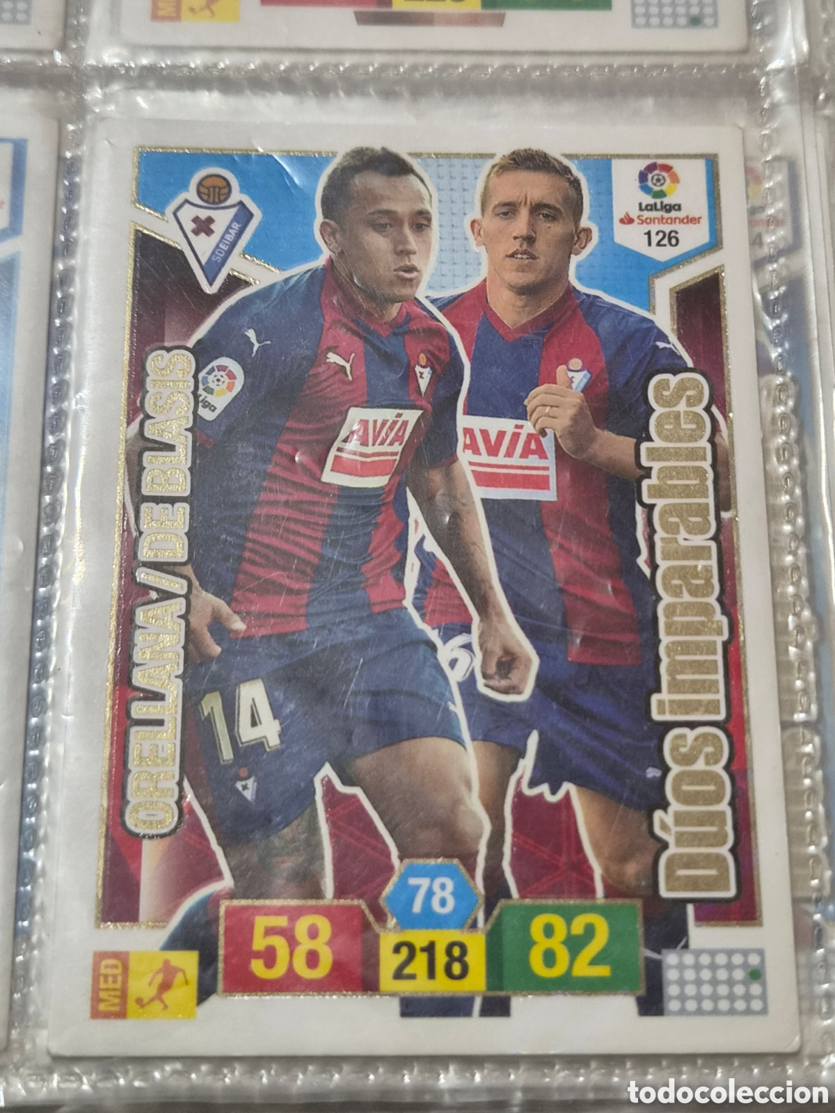 Trading cards: 126 - DUOS IMPARABLES , EIBAR ADRENALYN 2018-2019