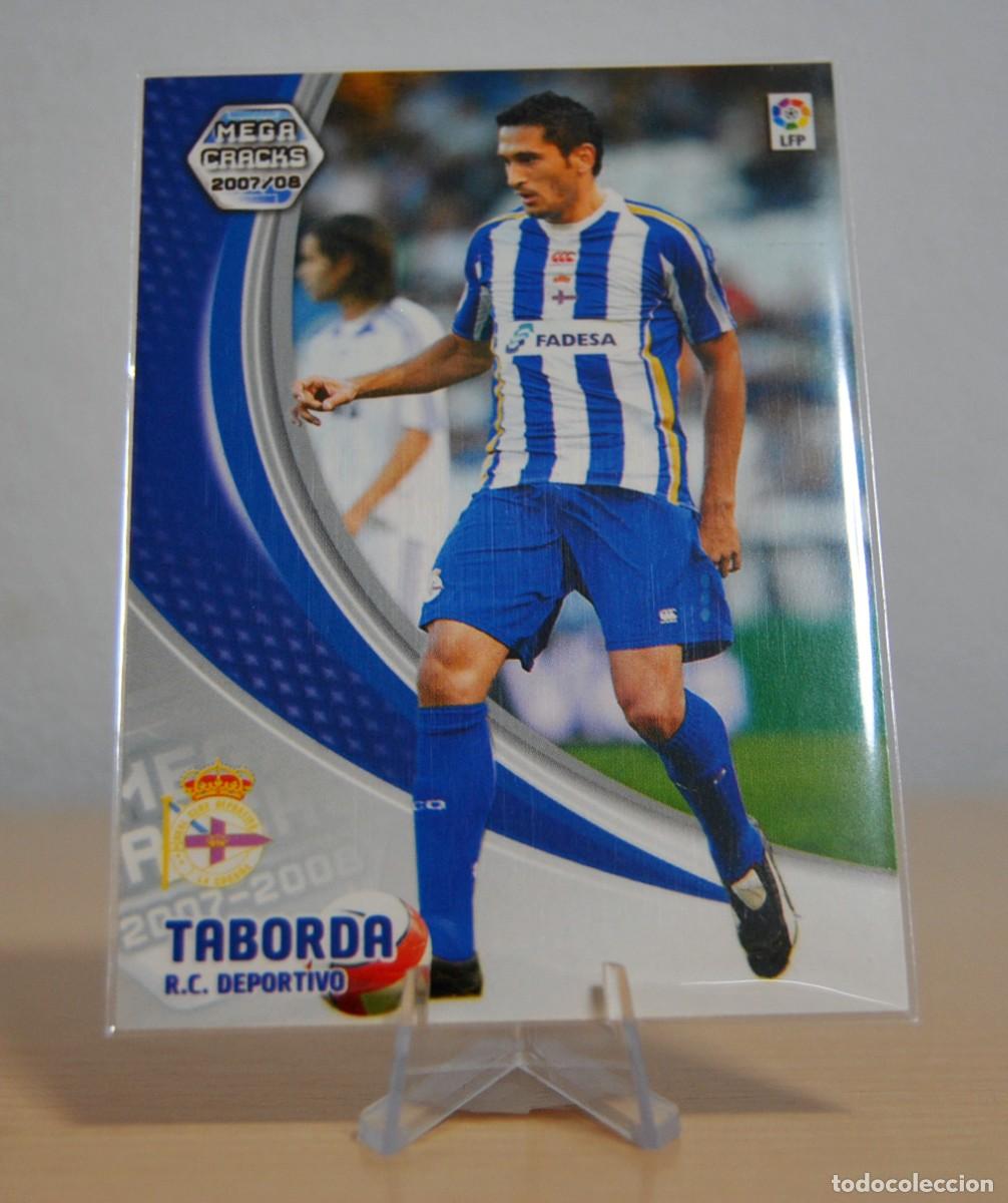 Trading cards: Taborda, n&ordm;107 BIS (R.C. Deportivo). Colecci&oacute;n Cromos MegaCracks 2007-2008. Panini.