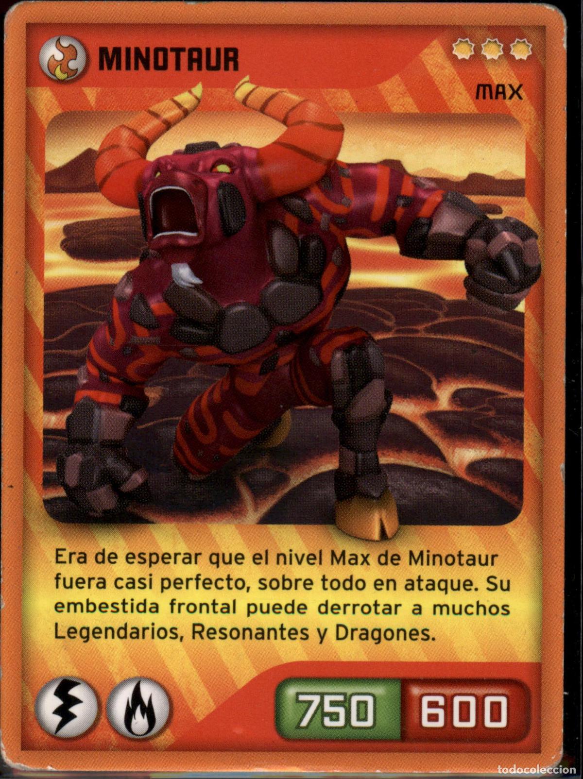 Trading cards: Minotaur Max N&ordm; 27 Invizimals Nueva Alianza 2014 TCG Panini 14