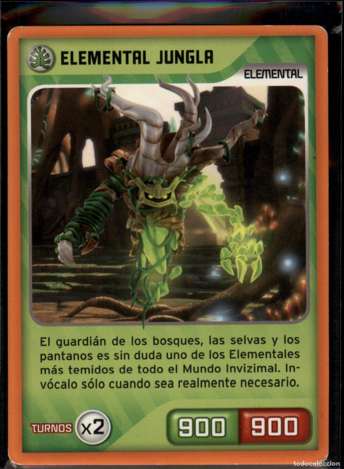 Figurine Collezionabili: Elemental Jungla N&ordm; 13 Invizimals Nueva Alianza 2014 TCG Panini 14