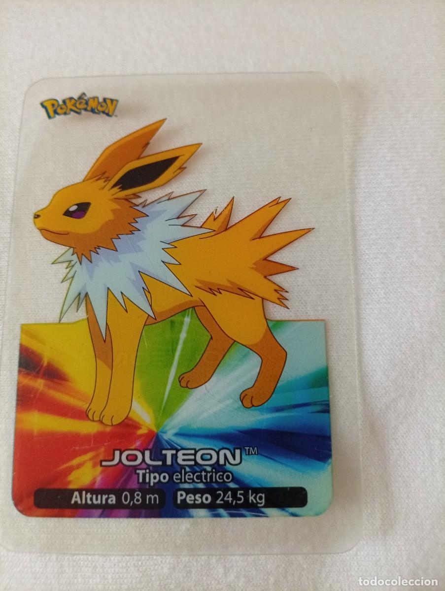 Figurine Collezionabili: Carta coleccionable de Pok&eacute;mon, modelo Jolteon 135 de la serie Lamincards. 2005