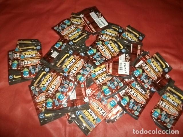 Trading cards: LOTE 50 sobres sin abrir de trading cards de la colecci&oacute;n 1 de TRASH PACK, editada por GIROMAX