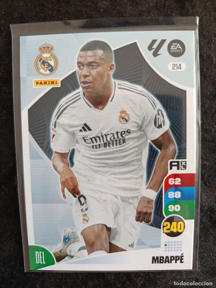 Sammelkarten: ADRENALYN XL 2024/25. #214 MBAPP&Eacute;. R.MADRID