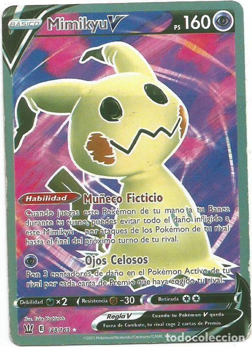 Sammelkarten: POKEMON - MIMIKYU - 148 - REEDICION, ORIGINAL O FALSO ?