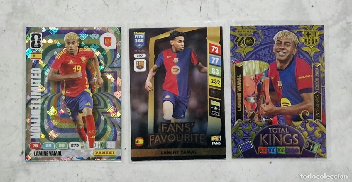Trading cards: LAMINE YAMAL LIMITED EDITION TOTAL KINGS FANS FAVOURITE BARSA SELECCI&Oacute;N ESPA&Ntilde;OLA