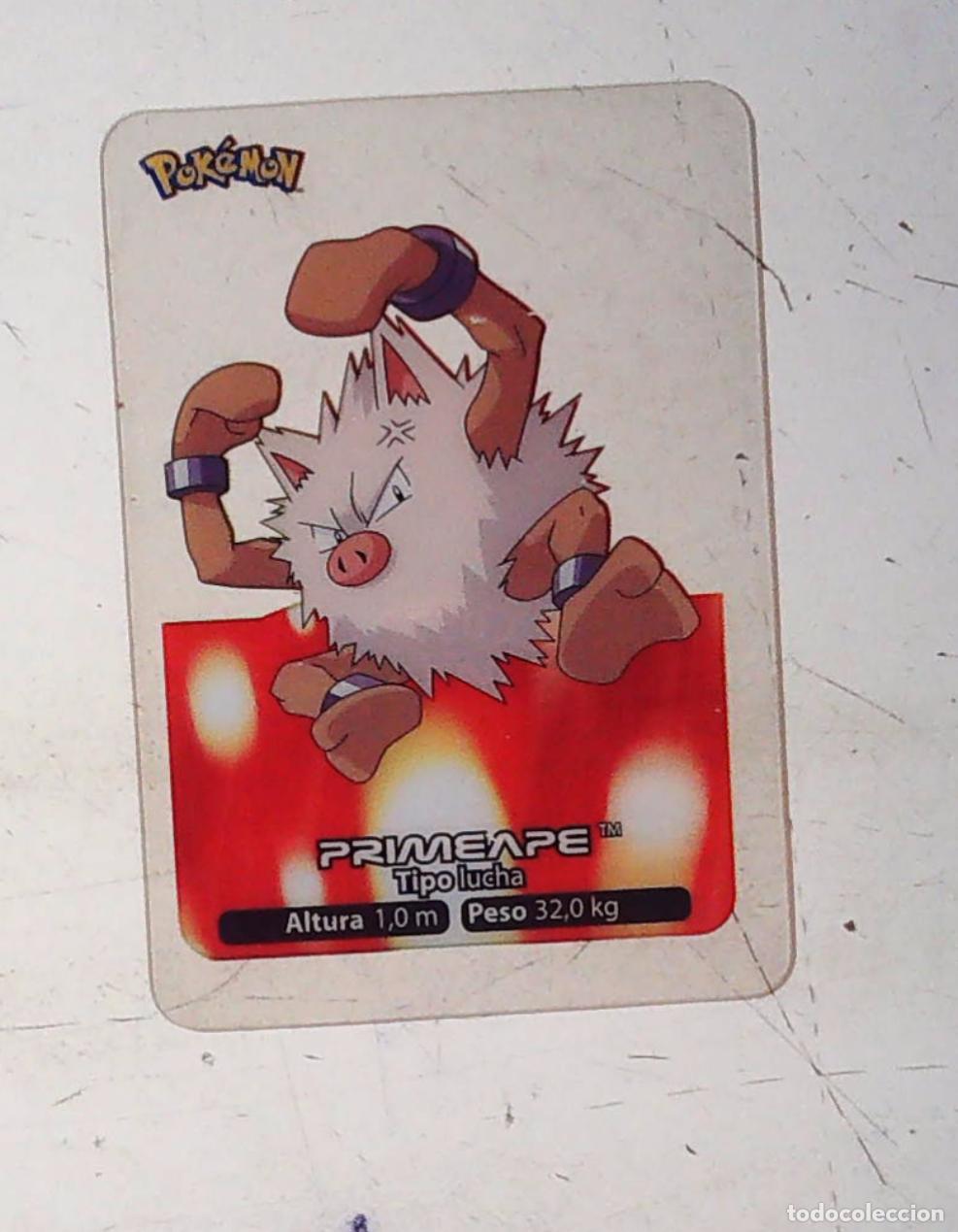 Trading Cards: POKEMON 2005 LAMINCARDS LAMIN CARD EDIBAS EUROSPORT 057 57 PRIMEAPE