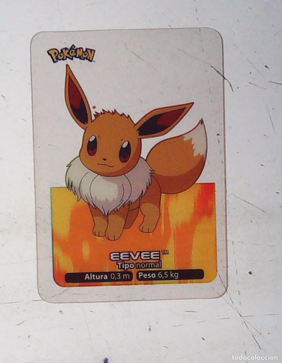 Trading Cards: POKEMON 2005 LAMINCARDS LAMIN CARD EDIBAS EUROSPORT 133 EEVEE
