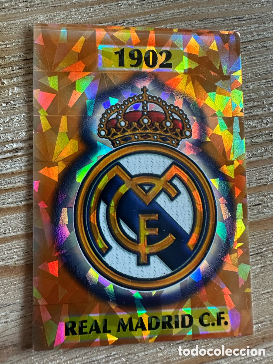 Trading Cards: ESCUDO REAL MADRID 1 LAS FICHAS DE LA LIGA 2004 MUNDICROMO 2003-04 03 04