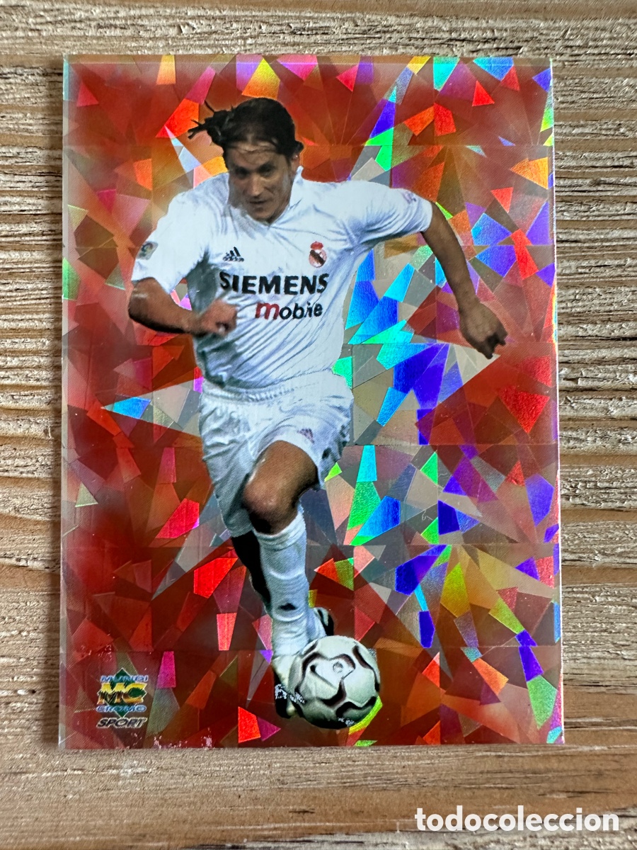 Cartas Colecion&aacute;veis: MICHEL SALGADO REAL MADRID 25 &rdquo;EL MEJOR 2003&rdquo; LAS FICHAS DE LA LIGA 2004 MUNDICROMO 2003-04 03 04