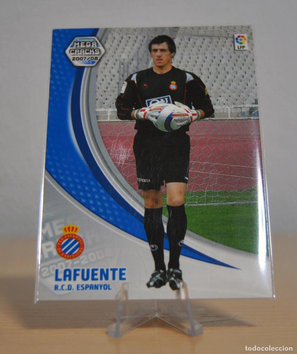Figurine Collezionabili: Lafuente, n&ordm;111 BIS (R.C.D. Espanyol). Colecci&oacute;n Cromos MegaCracks 2007-2008. Panini.